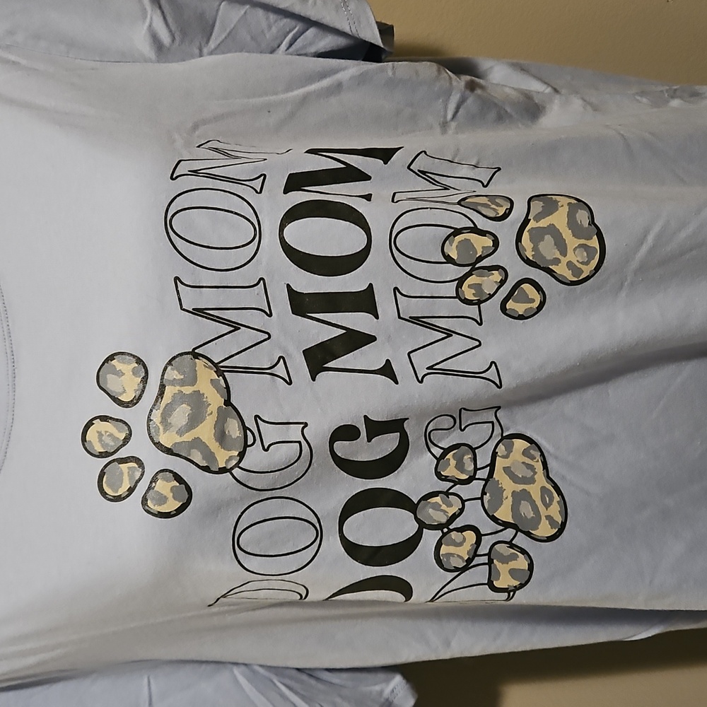 Dog mom Tee Shirt - 1X - Juniors Plus Size